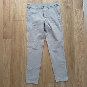 Lululemon Men’s Commission Slim Pants Wrapstreme - 32 Beige - Read Description